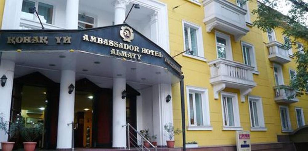 Ambassador Hotel Almaty Bagian luar foto